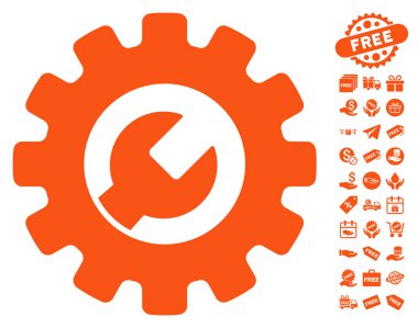 Ücretsiz Bonus simgesiyle hizmet araçları