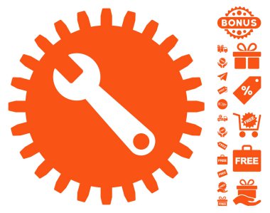 Ücretsiz Bonus simgesiyle hizmet araçları