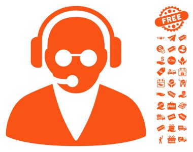 Ücretsiz Bonus ile destek işleç simgesi