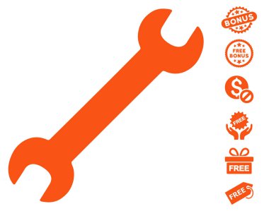 İngiliz anahtarı simgesini ücretsiz bonus