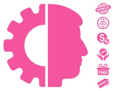 Ücretsiz Bonus ile Android kafa simgesi