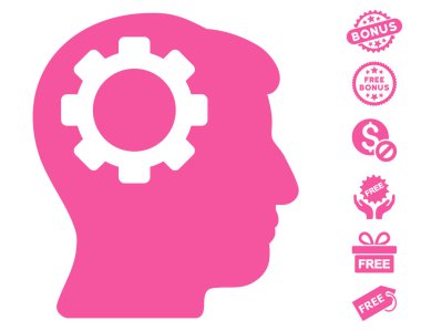 Beyin dişli simgesini ücretsiz bonus