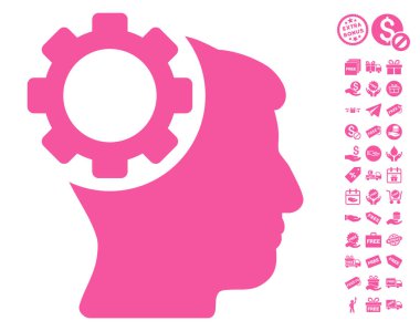 Beyin dişli simgesini ücretsiz bonus