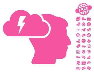 Beyin fırtınası simgesi ücretsiz bonus