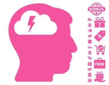 Beyin fırtınası simgesi ücretsiz bonus