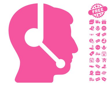 Çağrı Merkezi operatörü simgesi ücretsiz bonus