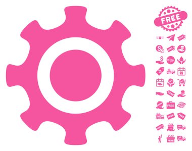 Ücretsiz Bonus dişli simgesiyle