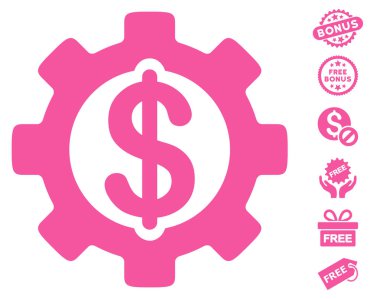 Ücretsiz Bonus ile Geliştirme maliyet simgesi