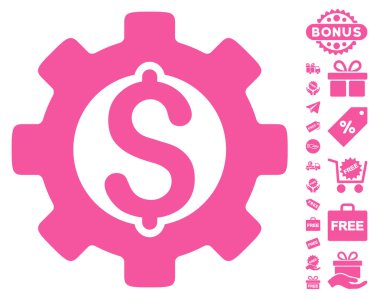 Ücretsiz Bonus ile Geliştirme maliyet simgesi