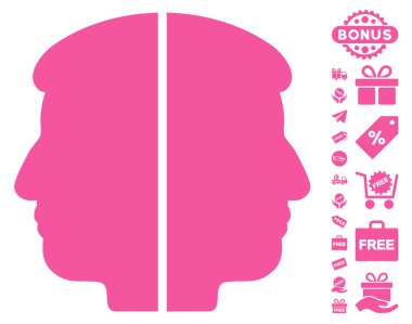 Çift yüzlü simgesi ücretsiz bonus