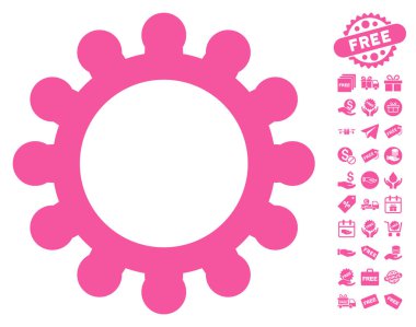 Dişli simgesini ücretsiz bonus