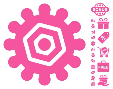 Dişli simgesini ücretsiz bonus