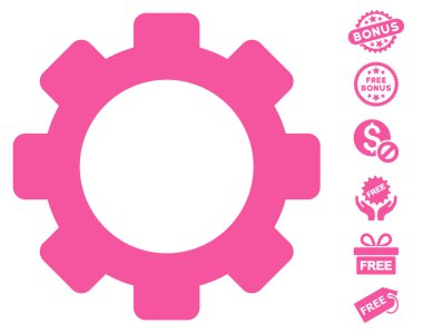 Dişli simgesini ücretsiz bonus