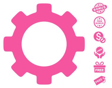 Dişli simgesini ücretsiz bonus