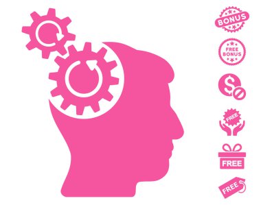 Döndürme simgesi ücretsiz bonus kafa Dişliler