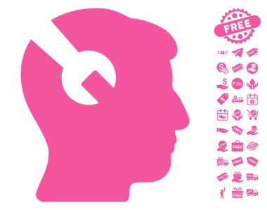 Kafa cerrahi Wrench kutsal kişilerin resmi ile ücretsiz Bonus