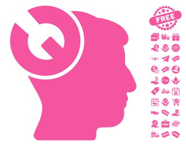 Kafa cerrahi Wrench kutsal kişilerin resmi ile ücretsiz Bonus