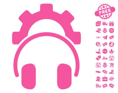 Kulaklık yapılandırma dişli simgesini ücretsiz bonus