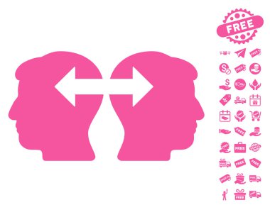 Kafaları Exchange okları simge ücretsiz bonus