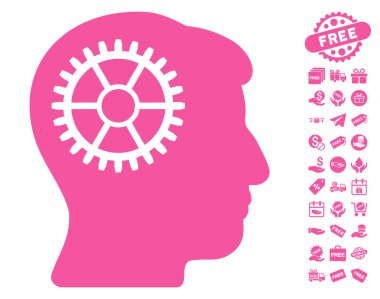 Ücretsiz Bonus ile akıl Cog simgesi