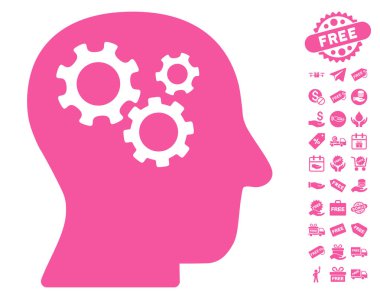 Ücretsiz Bonus ile akıl Gears simgesi