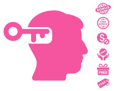 Ücretsiz Bonus ile akıl anahtar simgesi
