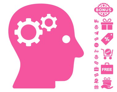 Ücretsiz Bonus ile akıl Gears simgesi