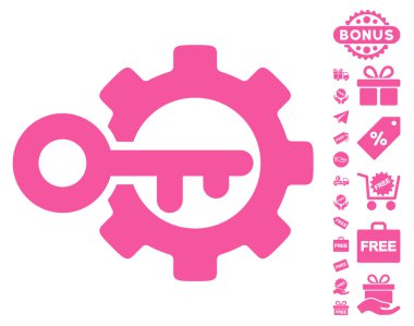 Anahtar Ücretsiz Bonus ile simge seçenekleri