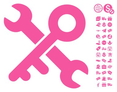 Anahtar simgesi ücretsiz Bonus ile araçları