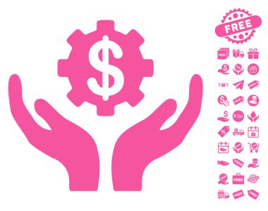 Ücretsiz Bonus ile bakım fiyat simgesi