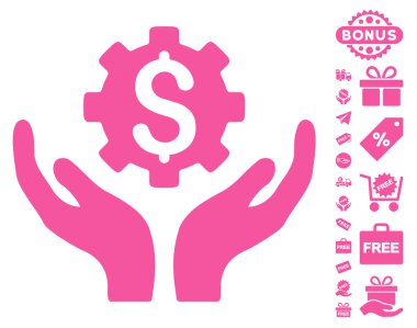 Ücretsiz Bonus ile bakım fiyat simgesi