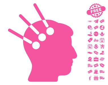 Sinirsel arayüz simgesi ücretsiz bonus