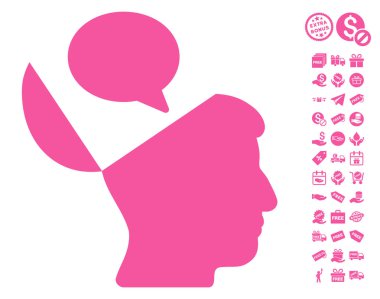 Açık fikirli görüş simgesi ücretsiz bonus