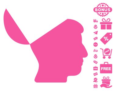 Açık fikirli simgesi ücretsiz bonus