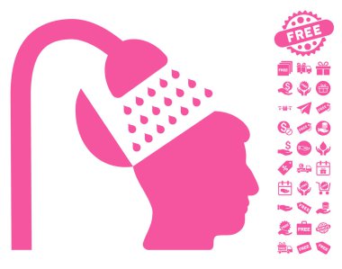 Açık fikirli duş simgesi ücretsiz bonus