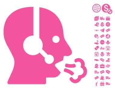 Operatör konuşma simgesini ücretsiz bonus