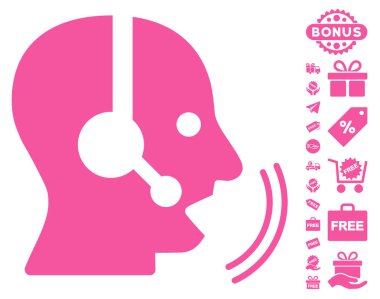 Operatör konuşma simgesini ücretsiz bonus