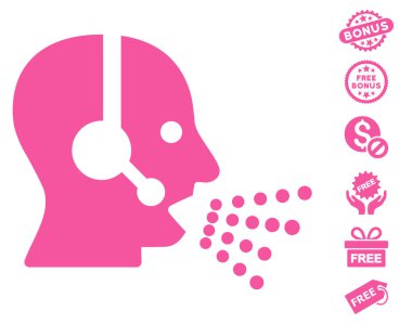 Operatör konuşma simgesini ücretsiz bonus