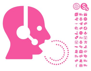 Operatör konuşma simgesini ücretsiz bonus