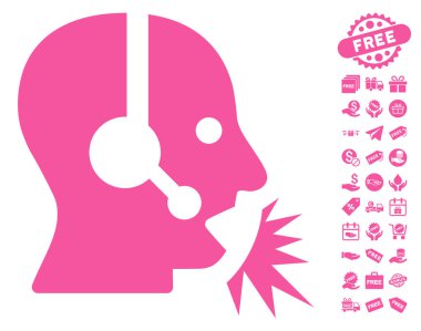 Operatör konuşma simgesini ücretsiz bonus