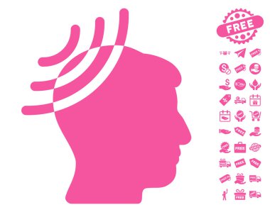 Ücretsiz Bonus ile radyo Resepsiyon kafa simgesi