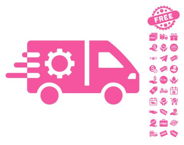 Ücretsiz Bonus ile hizmet araba simgesi