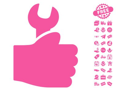 Hizmet el simgesi ücretsiz bonus