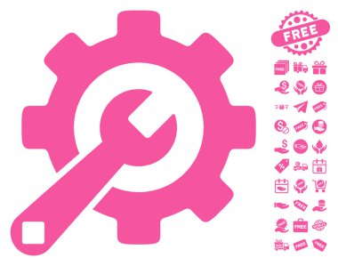 Ücretsiz Bonus simgesiyle hizmet araçları