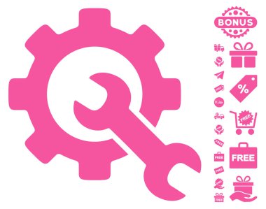 Ücretsiz Bonus simgesiyle hizmet araçları