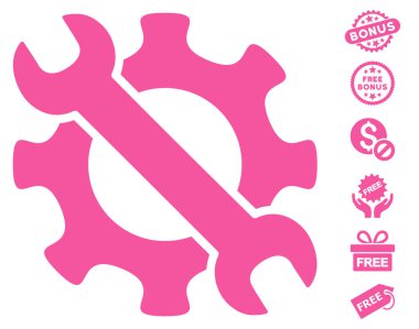 Ücretsiz Bonus simgesiyle hizmet araçları