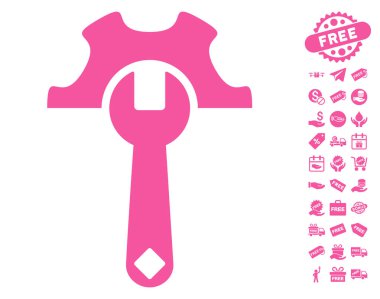 Ücretsiz Bonus simgesiyle hizmet araçları