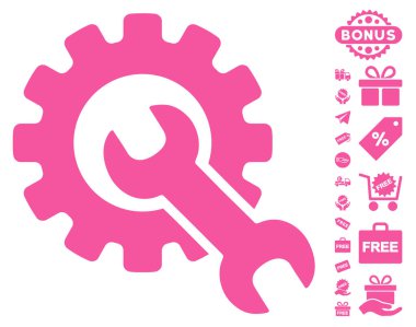 Ücretsiz Bonus simgesiyle hizmet araçları