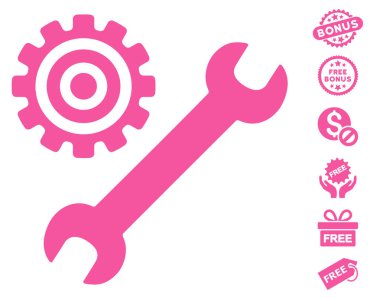 Ücretsiz Bonus simgesiyle hizmet araçları