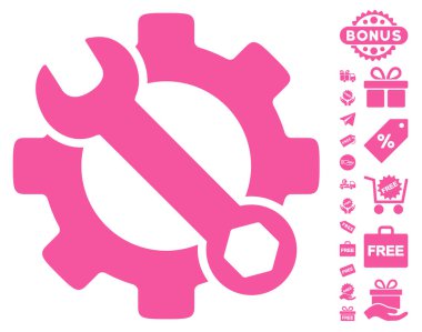 Ücretsiz Bonus simgesiyle hizmet araçları